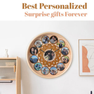 Horloge Meilleurs cadeaux Surprise Personnalisés Pour touj