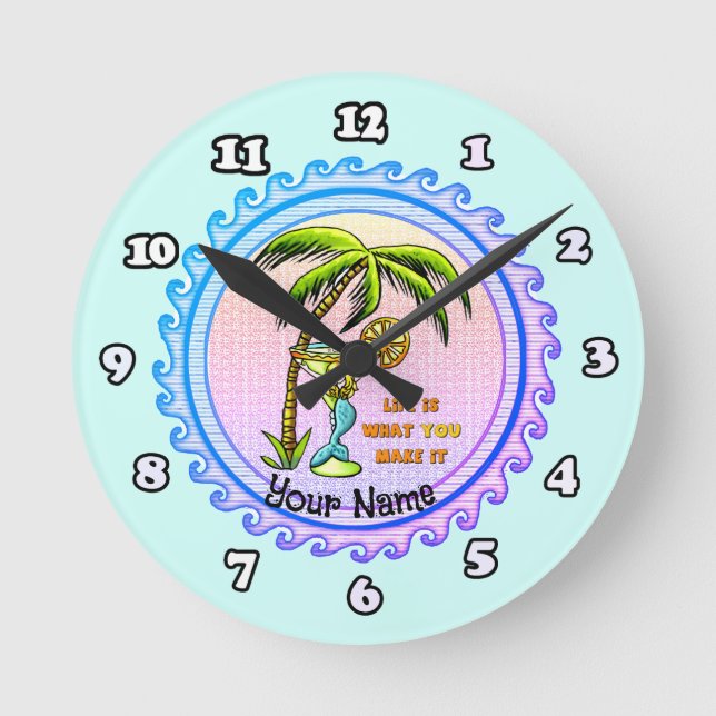 Horloge Mermaid Good Life (Recto)