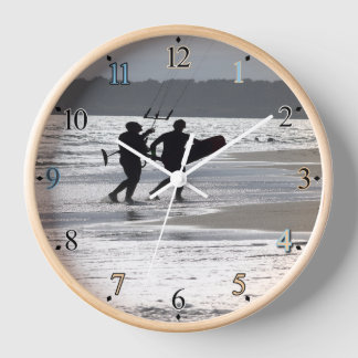 Horloge mirando al viento