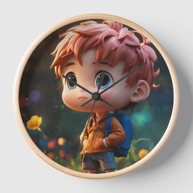 Horloge Mode d'horloge murale (Recto)