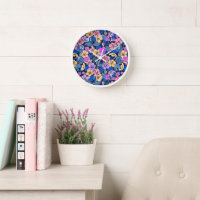 Modèle floral stylistique 46
