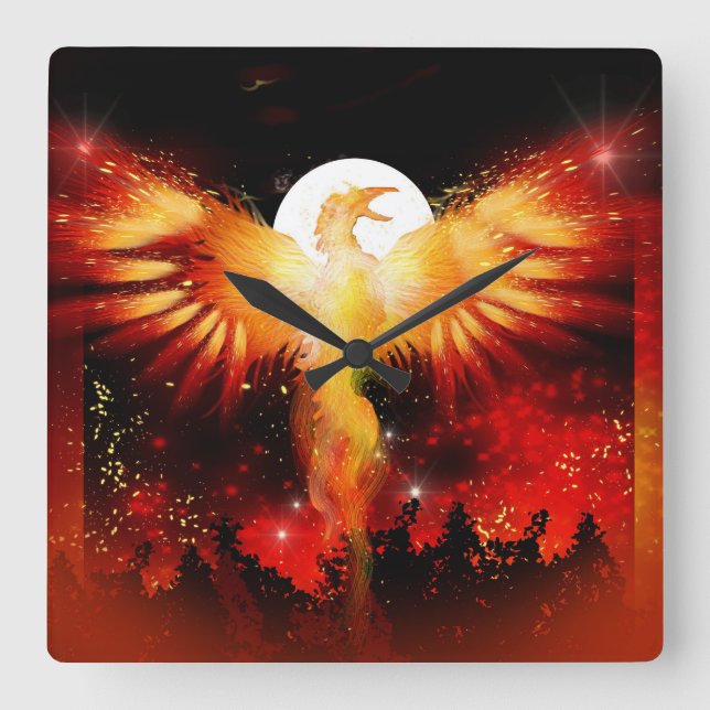 Horloge montante Phoenix (Recto)