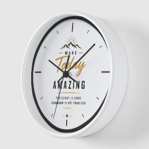 Horloge Montre de poignet motivationnelle minimaliste