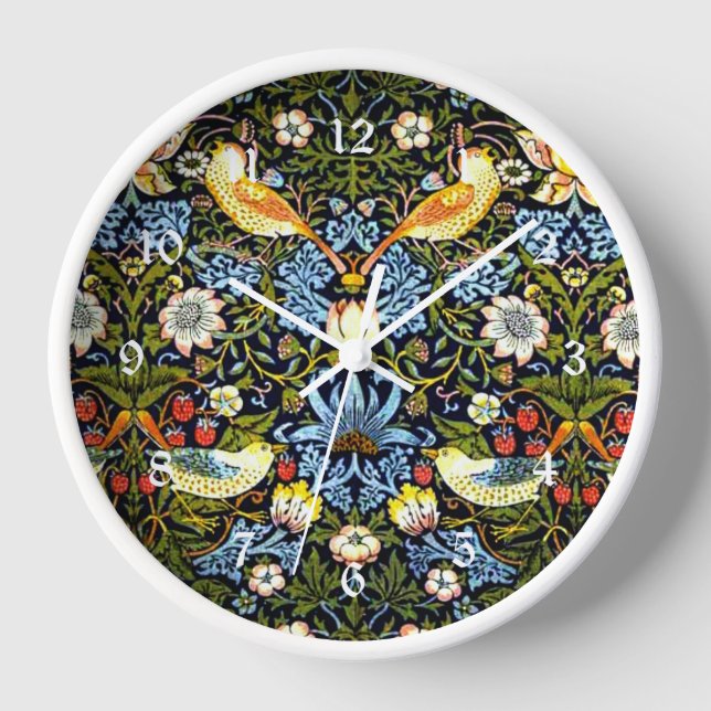 Horloge Morris - Strawberry Thief, (Recto)