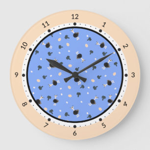 Horloge motif d'Ostrich