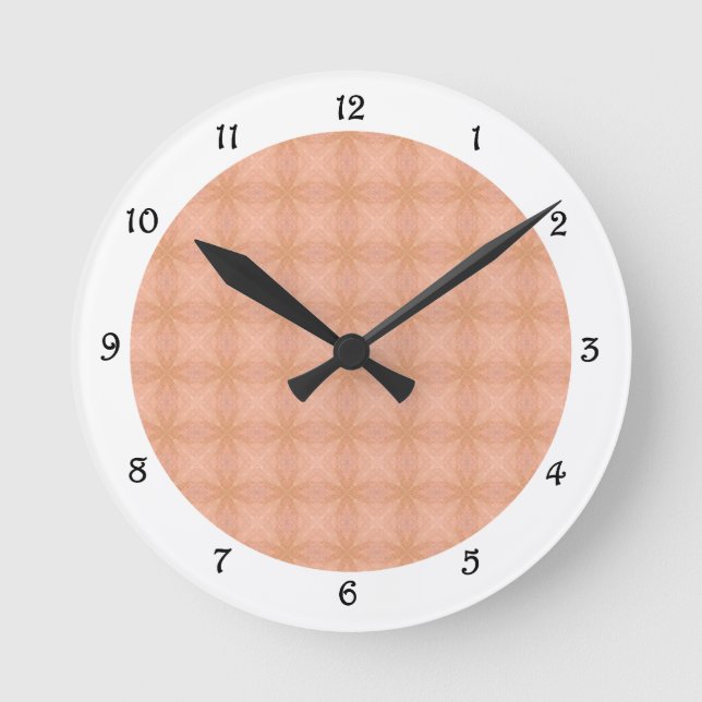 Horloge Motif Soft Rose (Recto)
