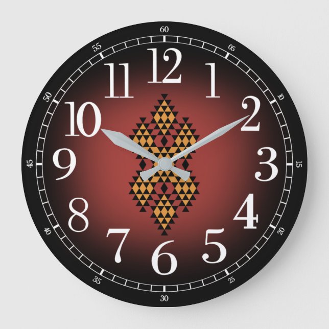 Horloge motifs kabyle (Recto)
