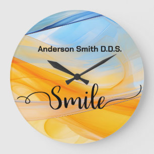 Horloge Mur Acrylique Dentaire Dentiste Office ten
