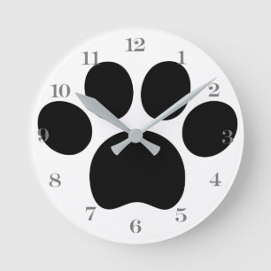 Horloge Mur Acrylique Paw