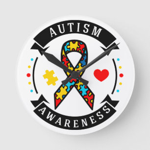 Horloge Mur Acrylique Ronde 8"