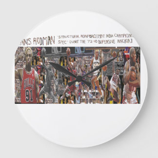 Horloge murale 200 portraits de Dennis Rodman