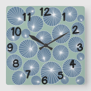 Horloge murale acrylique