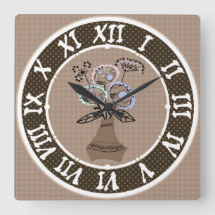 Horloge murale acrylique