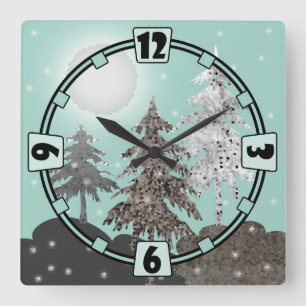 Horloge murale acrylique