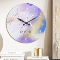 Horloge murale acrylique