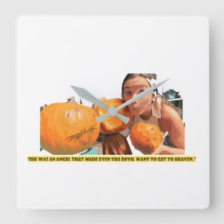 Horloge murale acrylique