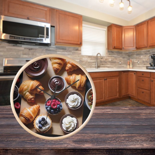 Horloge murale, Acrylique Carré de 27,3 cm (Créateur téléchargé)