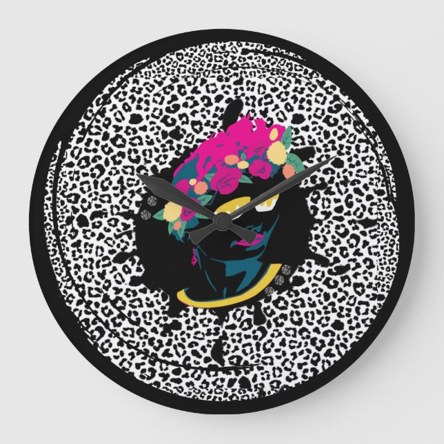 Horloge murale acrylique FRIDA (Recto)