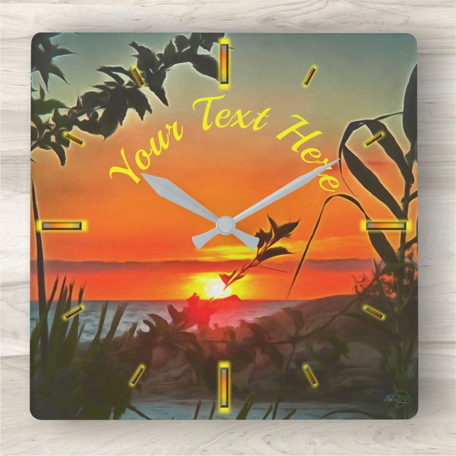 Horloge murale Carré El Rio Pitillal 2009 (Créateur téléchargé)