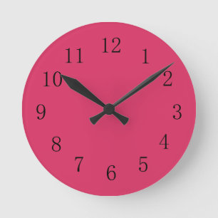 Horloge murale Cerise Red Kitchen
