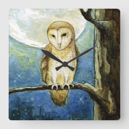 Horloge murale "Chouette"