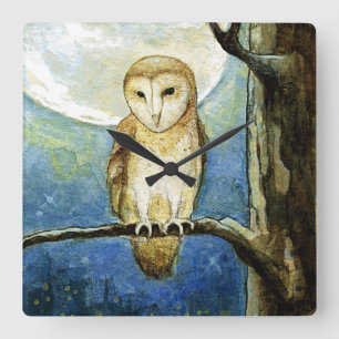 Horloge murale "Chouette"