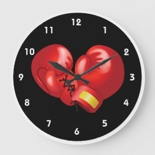 Horloge murale Conception Boxe