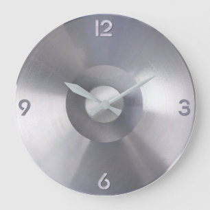 Horloge murale Contemporaine Conception Métal