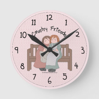 Horloge murale Country Friends