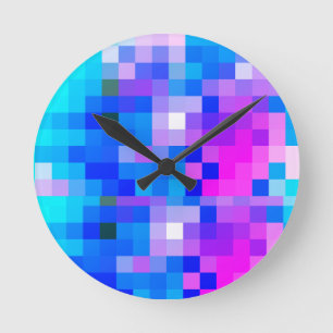 Horloge murale d'acrylique de Miami