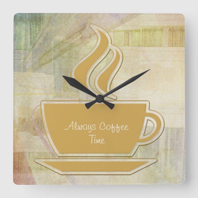 Horloge murale d'art moderne (Recto)