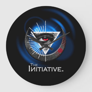 Horloge murale d'art moderne Abstrait