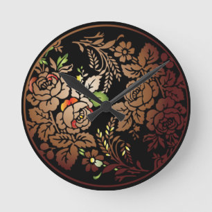 Horloge murale d'art populaire