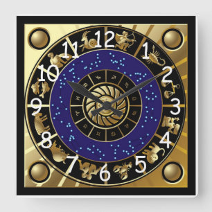 Horloge murale d'Astrologie