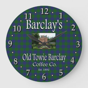 Horloge murale de Barclay's Old Towie Barclay Coff