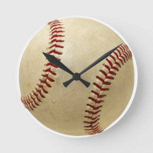Horloge murale de baseball