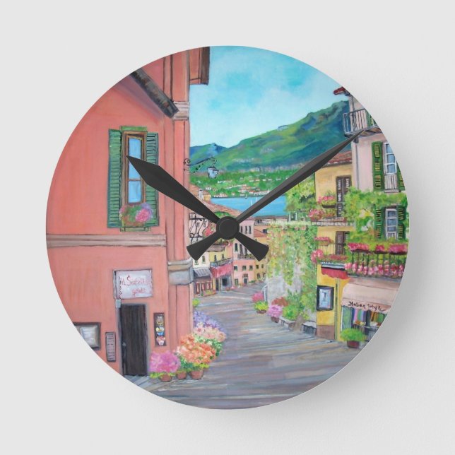 Horloge murale de Bellagio, Italie (Recto)