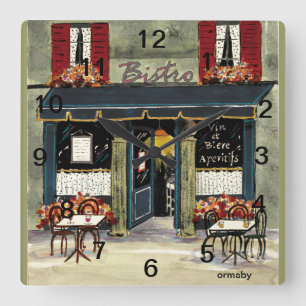 Horloge murale de Bistros