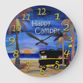 horloge murale de campeur