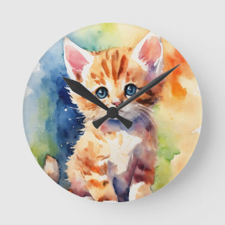 horloge murale de chat Extraordinaire