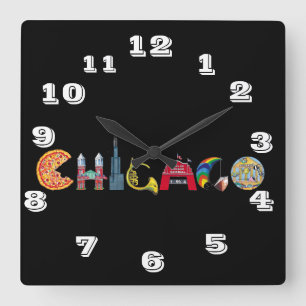 Horloge murale de Chicago