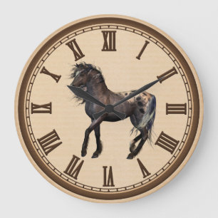 Horloge murale de Country Horse