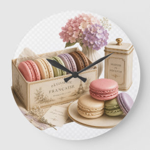 Horloge murale de cuisine Donuts Gourmet Boulang