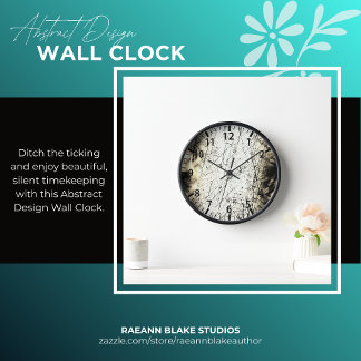 Horloge murale de design abstrait