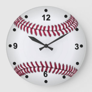 Horloge murale de fan de base-ball
