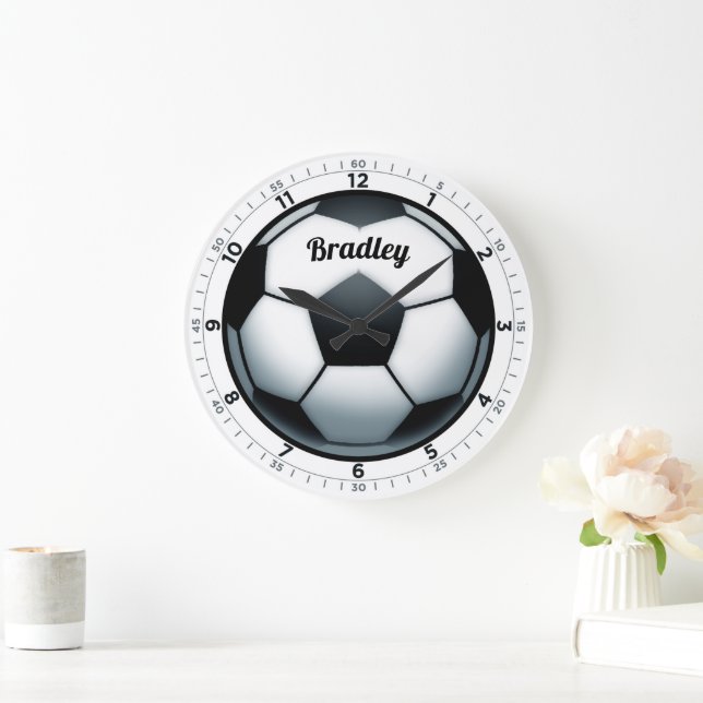Horloge murale de football (Maison)