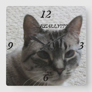 Horloge murale de Kitty Tude !