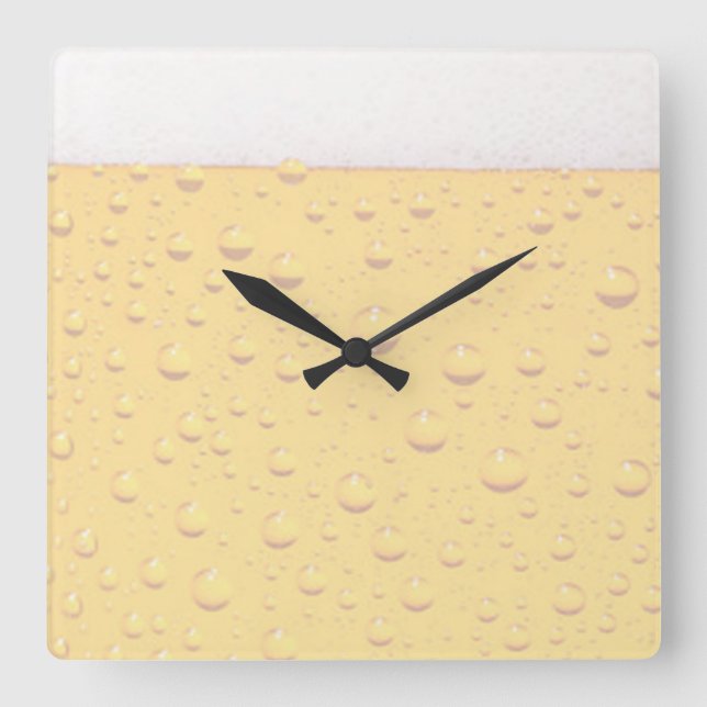 Horloge murale de la bière (Recto)