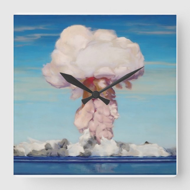 Horloge murale de la bombe Atom (Recto)