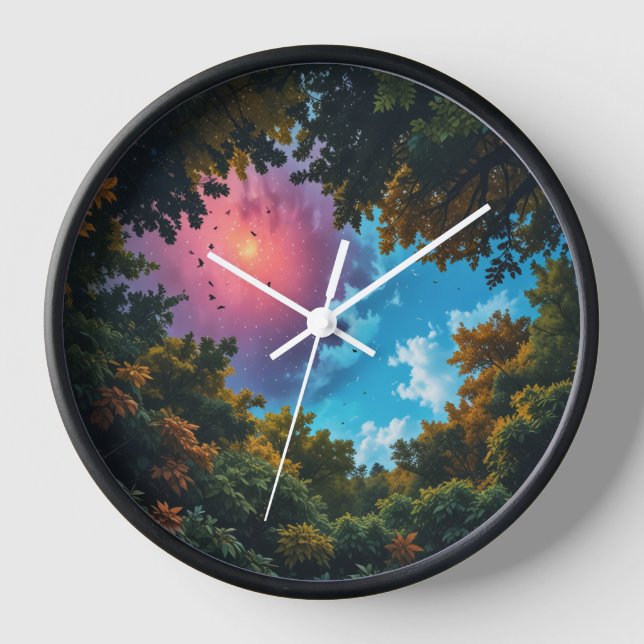 Horloge murale de la chute du ciel (Recto)
